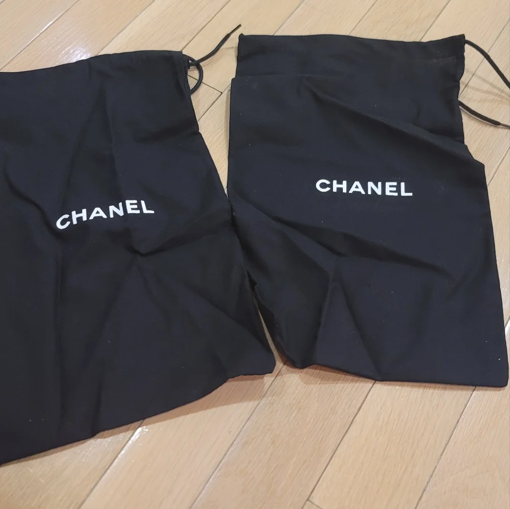 Chanel Lambskin Beige/Black Women's Shoes 39.5 - Picture 3 of 8